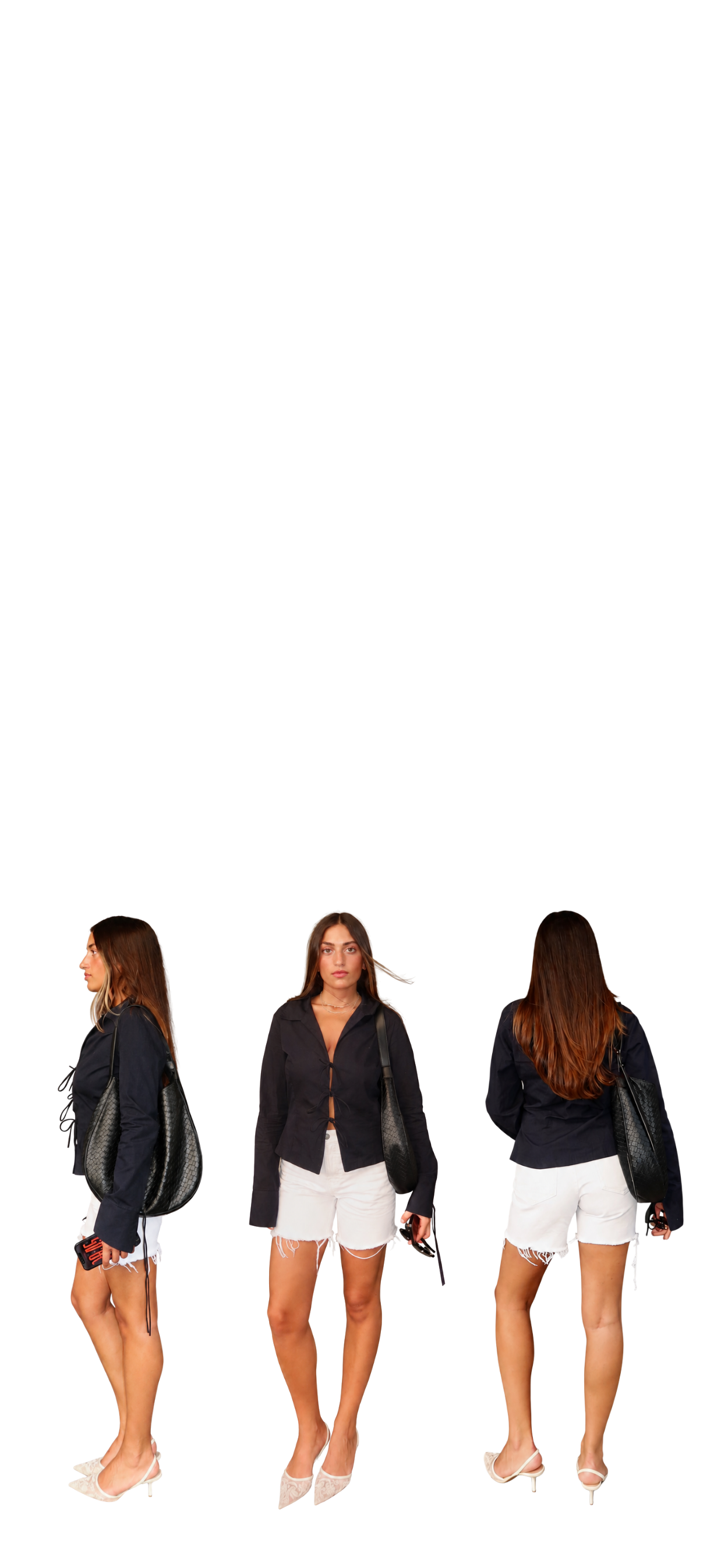 Nina, three views