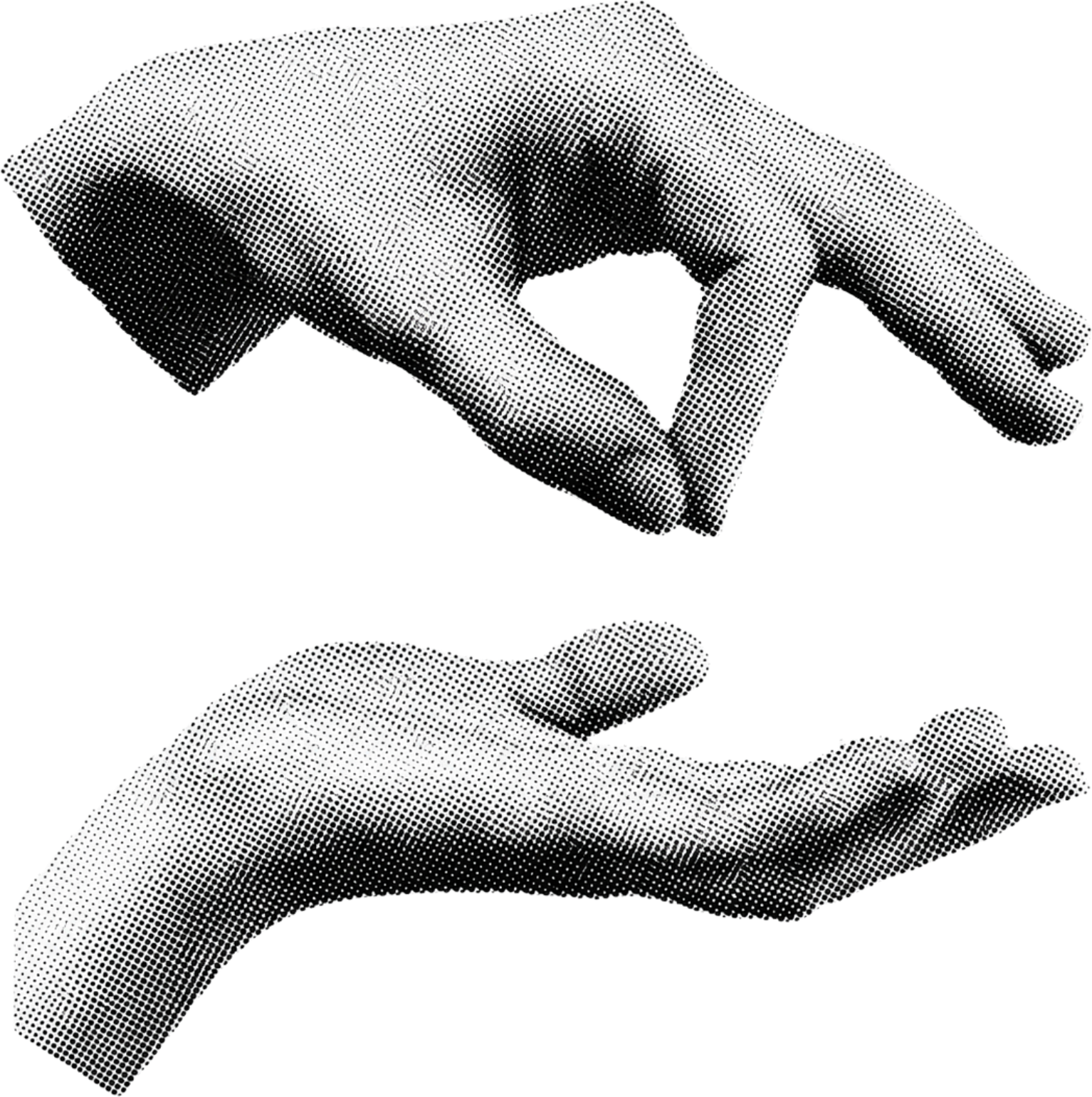 A reaching hand