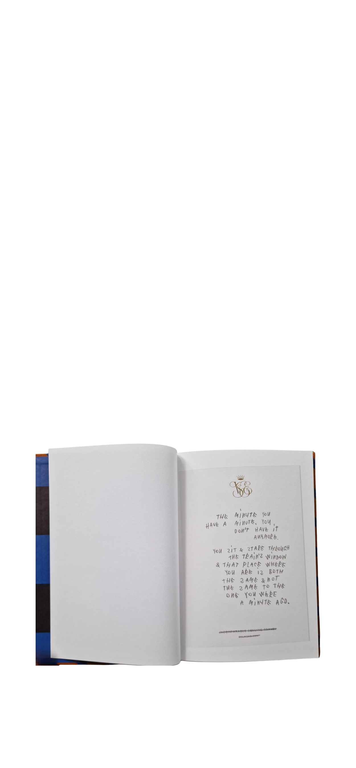 An open book — 'The minute you have a minute', Coco Capitán